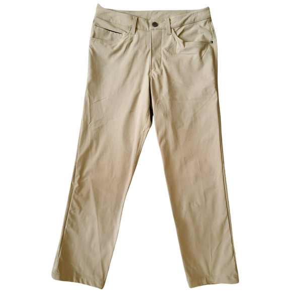 Lululemon Men's Tan ABC Pants Size 28x26 - Picture 1 of 2